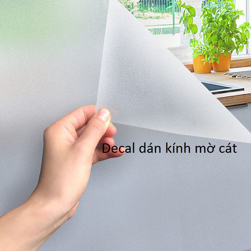 Decal dán kính cát mờ che cửa kính chống nhìn trộm | Shopee Việt Nam