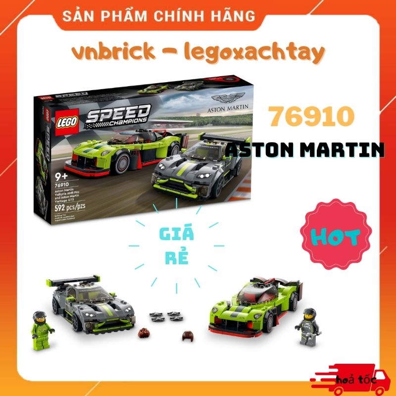 LEGO Speed Champions 76910 Xe AMR và GT3 | Shopee Việt Nam