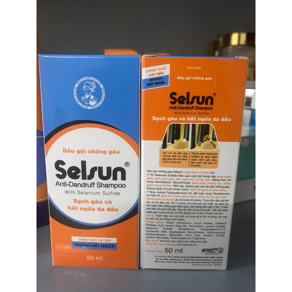 Dầu gội chống gàu Selsun 50ml - 100ml