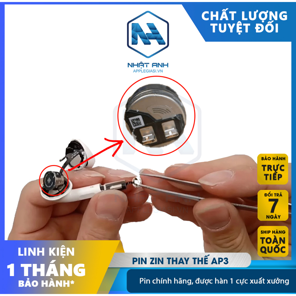 Pin Thay Thế Cho Tai Nghe Bluetooth AP3 GSM Pin Tai Nghe Linh Kiện Thay ...