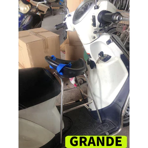 GHẾ ĐÔN GA INOX YÊN NHỰA XE TAY GA