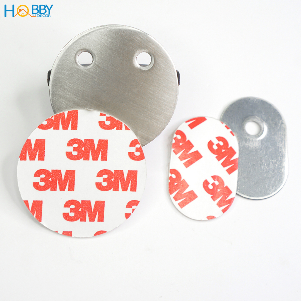 Chốt giữ cửa có nam châm dán nền Hobby Home Decor CC7 có keo dán đinh ốc