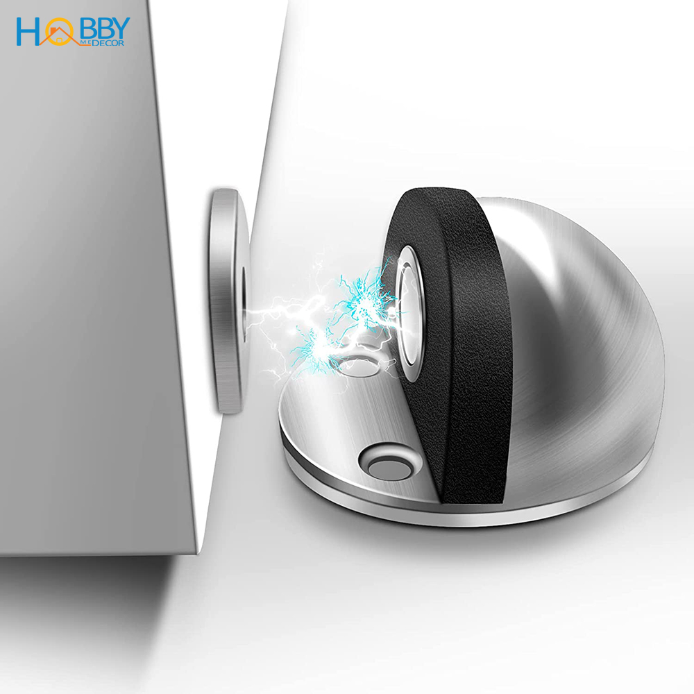 Chốt giữ cửa có nam châm dán nền Hobby Home Decor CC7 có keo dán đinh ốc