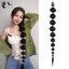 Tóc Giả Tết Hồ Lô 80cm (Giá 1 Bên) phong cách Cá Tính Qiqishop