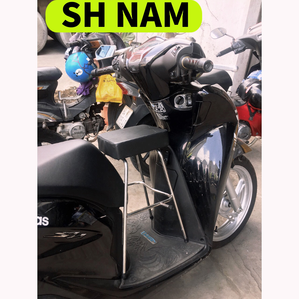 [ ĐÔN NỆM ] GHẾ ĐÔN GA YÊN NỆM ĐEN LÕM XE SH CÁC LOẠI