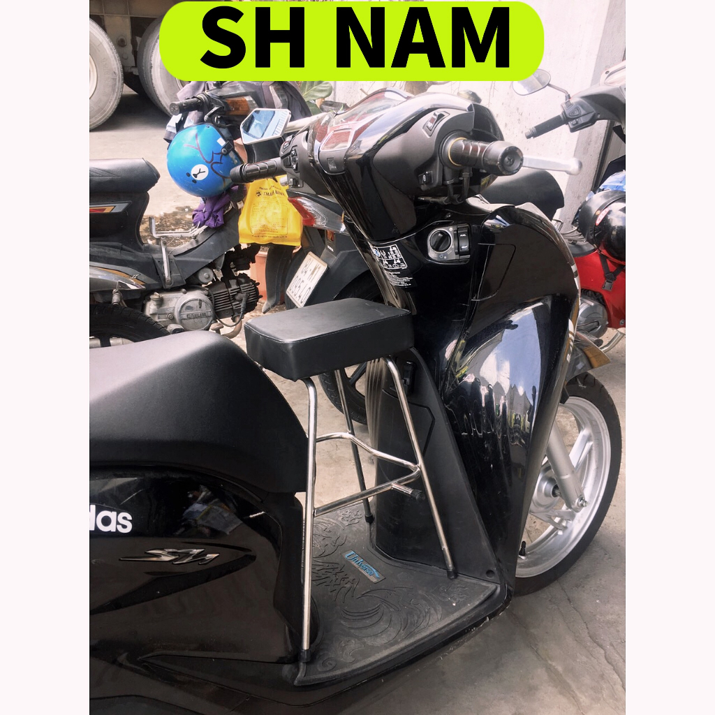[ ĐÔN NỆM ] GHẾ ĐÔN GA YÊN NỆM ĐEN LÕM XE SH CÁC LOẠI