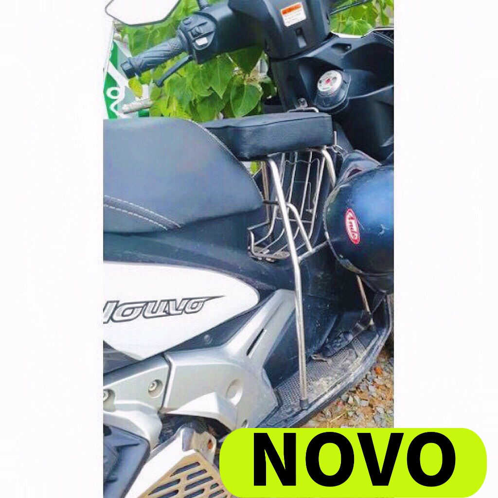 [ ĐÔN NỆM NOVO ] GHẾ  ĐÔN GA INOX YÊN NỆM ĐEN NOVO, GHẾ ĐÔN GA KHÔNG TỰA AN TOÀN CHO BÉ