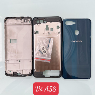 Lưng vỏ oppo a5s,  nắp lưng, lưng pin, vỏ bộ, khung sườn, khung nhựa, CPH1909, CPH1920, CPH1912, benzen ax5s