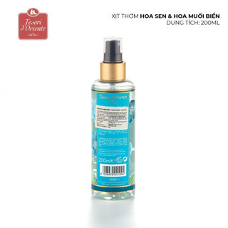 Bodymist xịt thơm cơ thể Tesori d’Oriente Atiso 200ml cấp ẩm lưu hương lên đến 8h