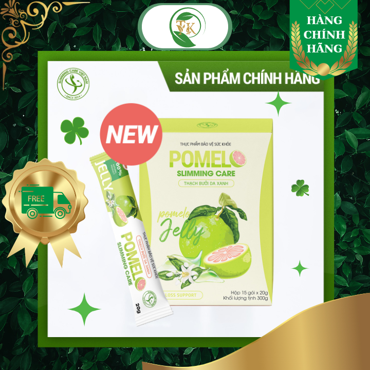 Thạch Bưởi Hỗ Trợ Giảm Cân Pomelo Slimming Care Mini Pack Hộp 2 Gói