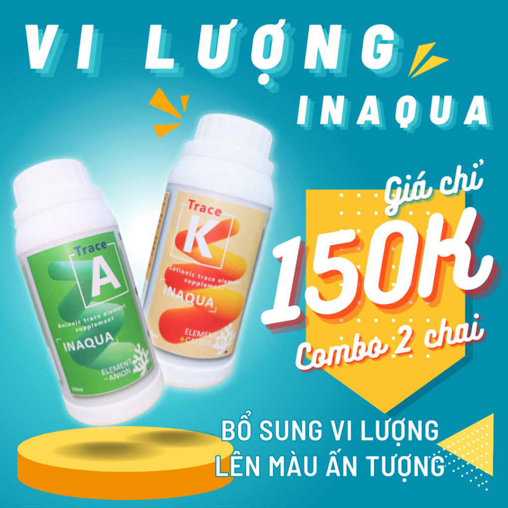 Giúp san hô lên màu_Bổ sung vi lượng inAqua | Shopee Việt Nam
