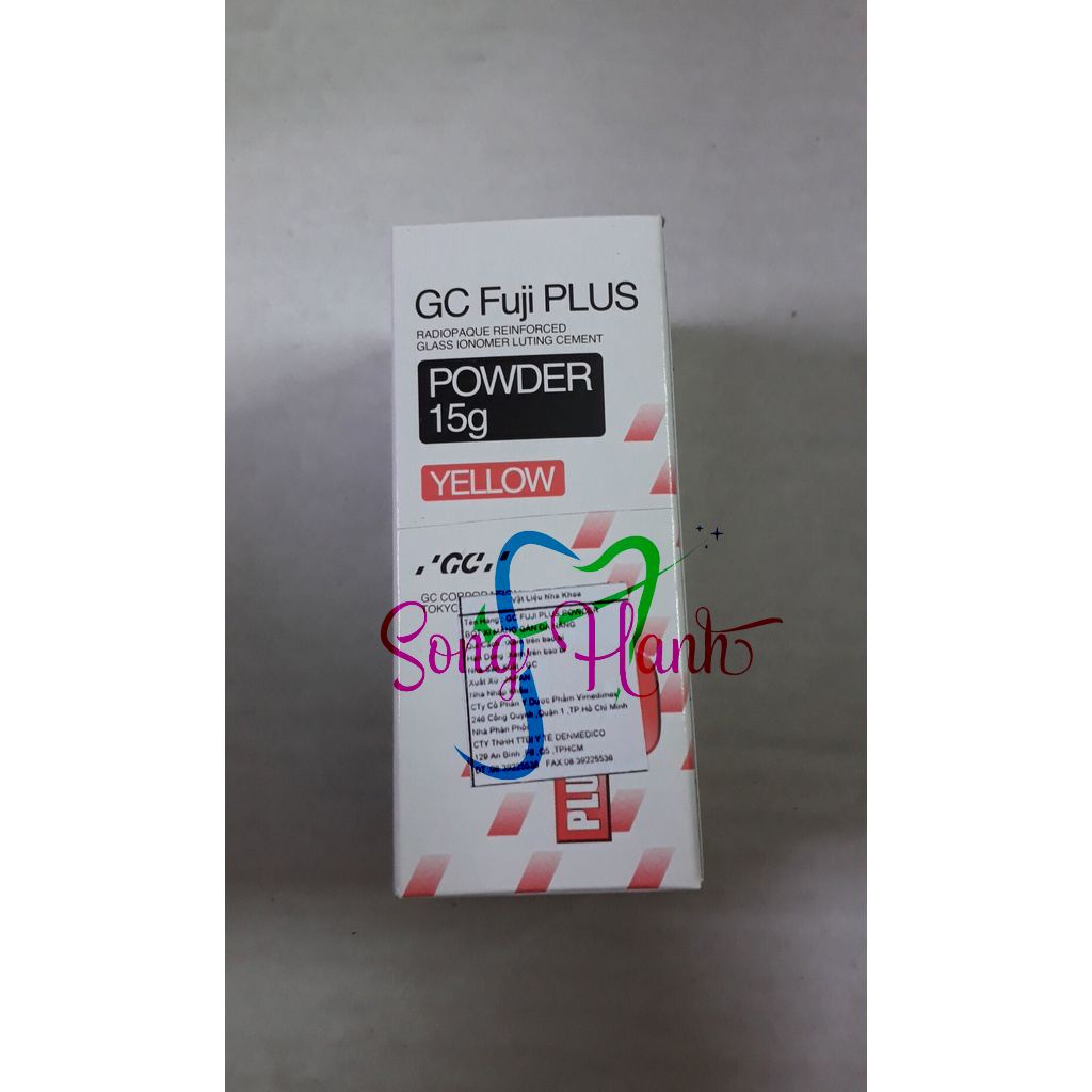 Xi măng gắn phục hình (BỘT) - GC Fuji Plus Powder (15g) | Shopee Việt Nam