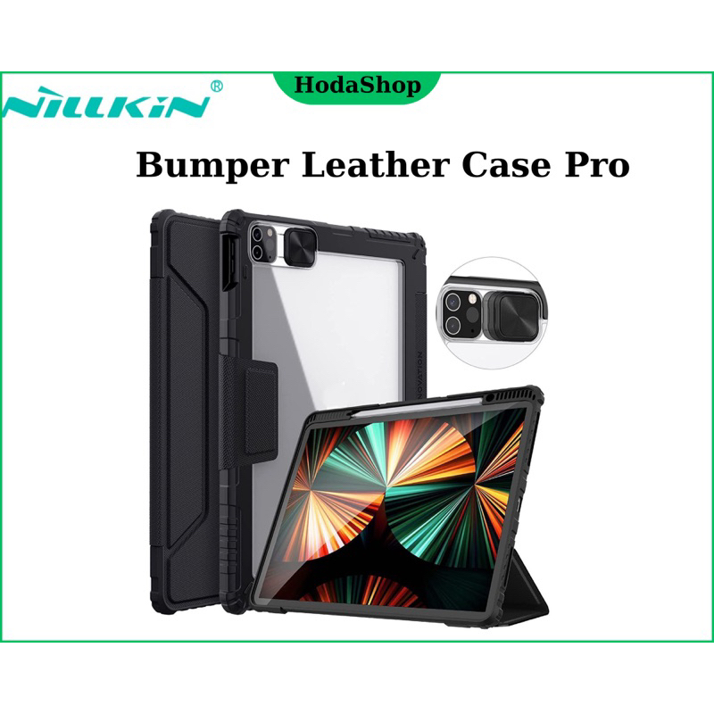 Bao Nillkin Bumper Case Pro For iPad Gen 10 inch Pro 11 inch M2 M1  Mini inch Air 5/4 bảo vệ camera