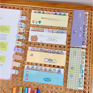 Giấy Note Đánh Dấu Trang Trong Suốt Cute Nhiều Màu Ghi Chú Nhớ Timo VPK47