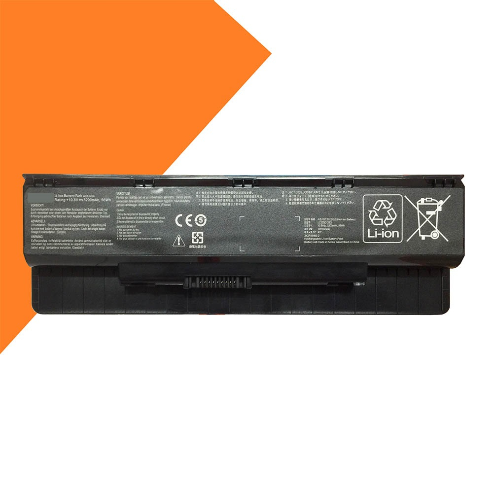 EcoLine - A32-N56 Batterij Geschikt Voor De Asus A32-N56 N46 N46V N56 N76 11 1v 5200mah