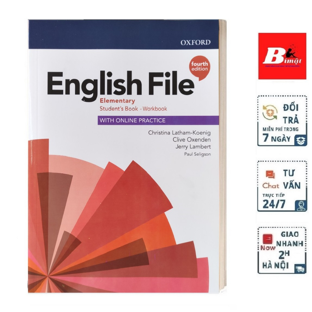 Sách - Giáo Trình English File 4th Edition - Elementary: Student’s Book ...