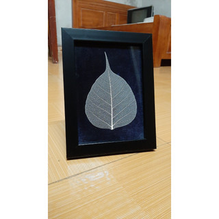 Tranh xương lá bồ đề để bàn