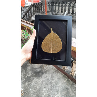 Tranh xương lá bồ đề để bàn