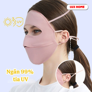 Khẩu trang vải chống ô nhiễm bụi mịn LUXHOME, khẩu trang ninjia hai lớp chống tia UV có thể tăng chỉnh