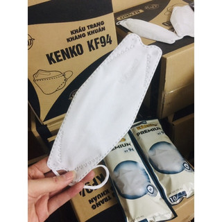 THÙNG 300 CHIẾC KHẨU TRANG KHÁNG KHUẨN 4D KF94 KENKO LUXURY  ÔM SÁT MẶT LỌC BỤI BẨN