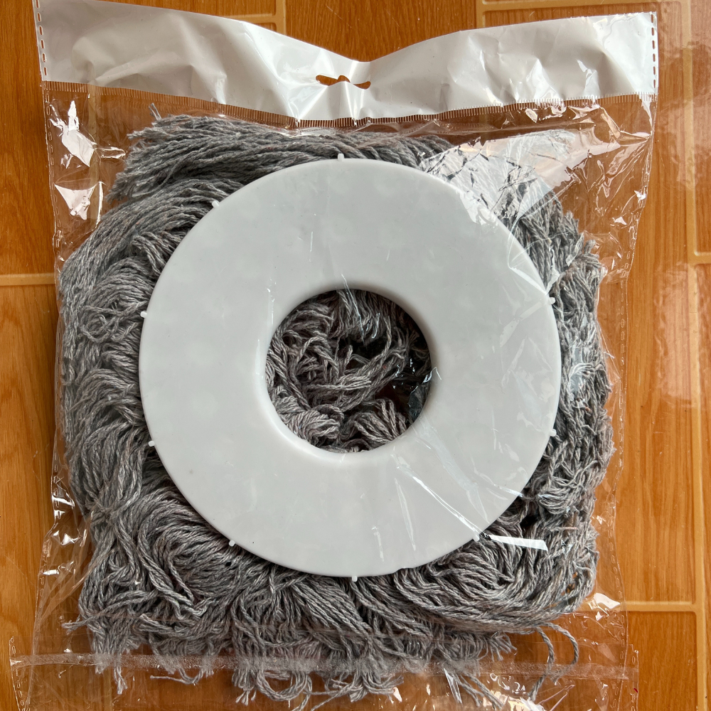 Bông lau nhà tròn xoay 360 độ Bông cotton thay thế siêu thấm hút - BÔNG TĂM | BigBuy360 - bigbuy360.vn