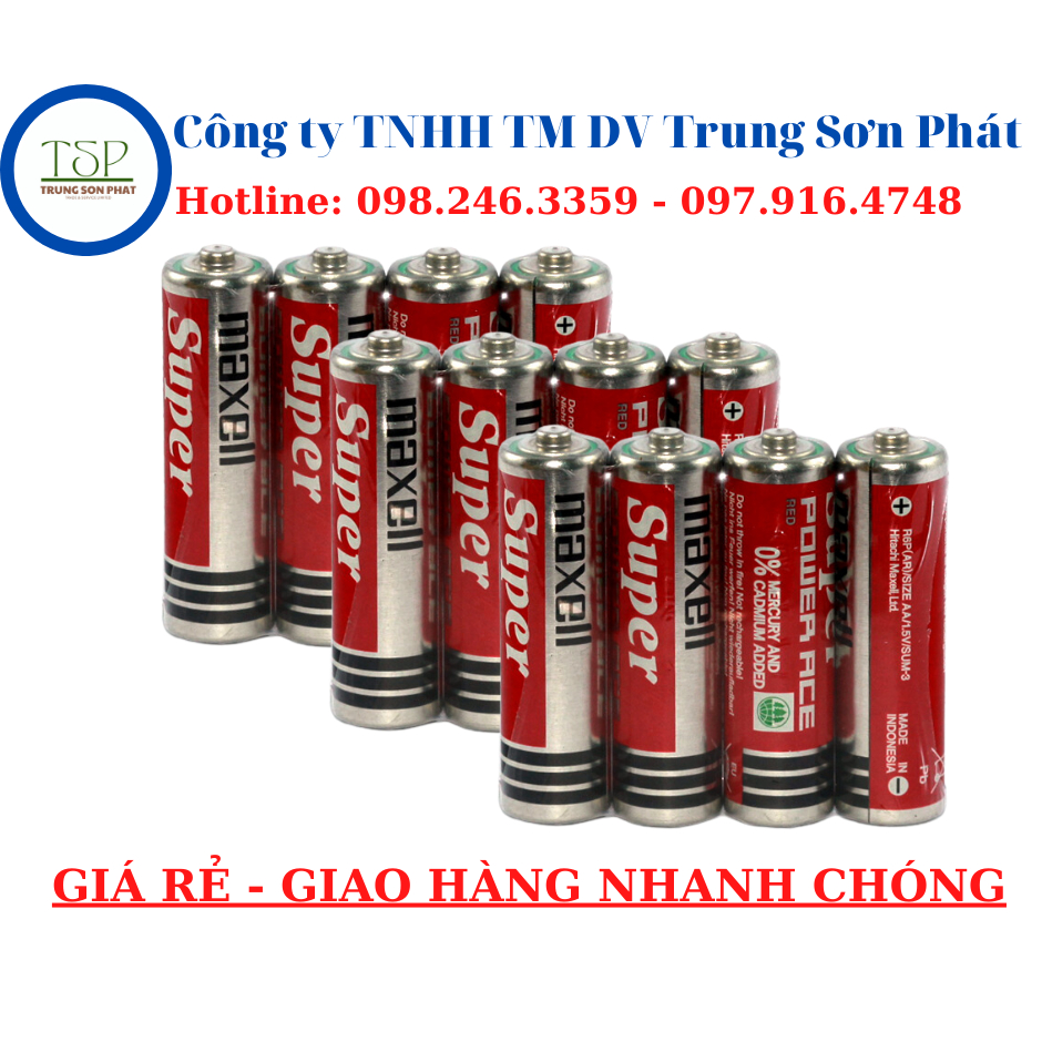 [ Lốc 4 Viên ] Pin Tiểu AA ( 2A ) Maxell 1.5V | Shopee Việt Nam
