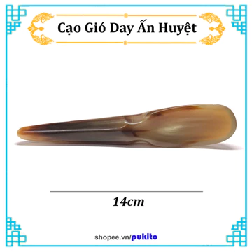 Cây Cạo Gió Day Ấn Huyệt - Dụng Cụ Diện Chẩn Bằng Sừng Massage Horn Material ( Cạo Gió Giải Cảm Lưu Thông Kinh Mạch...)