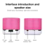 Loa Bluetooth Mini Loa bluetooth mini di động cầm tay 💥Đèn LED Đổi Màu💥- Tặng Kèm Dây Sạc
