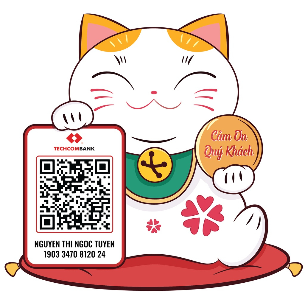 Bảng mã Qr mica, Mã Qr để bàn, Qr mèo thần tài, Qr thanh toán | Shopee ...