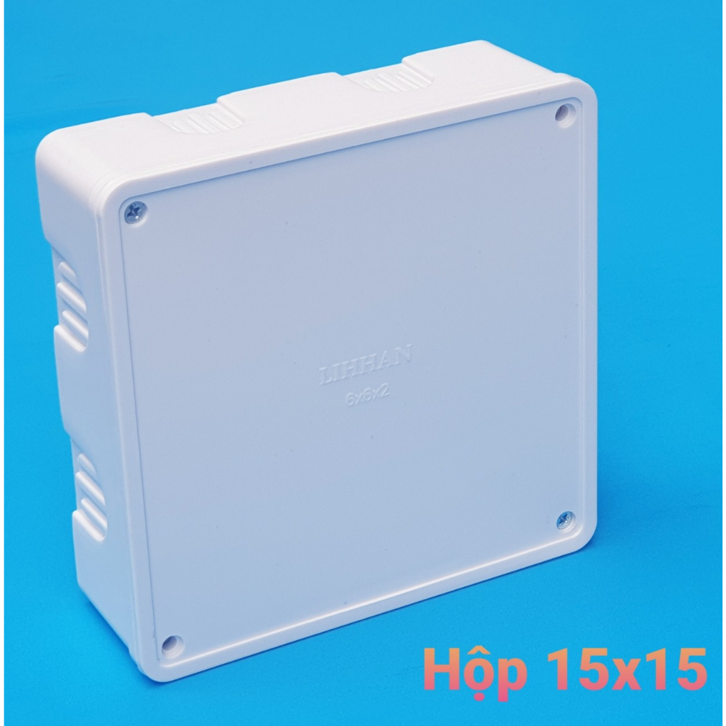Hộp điện, hộp box điện, hộp nối ống vuông đủ size 10x10 - 12x12 - 15x15 ...