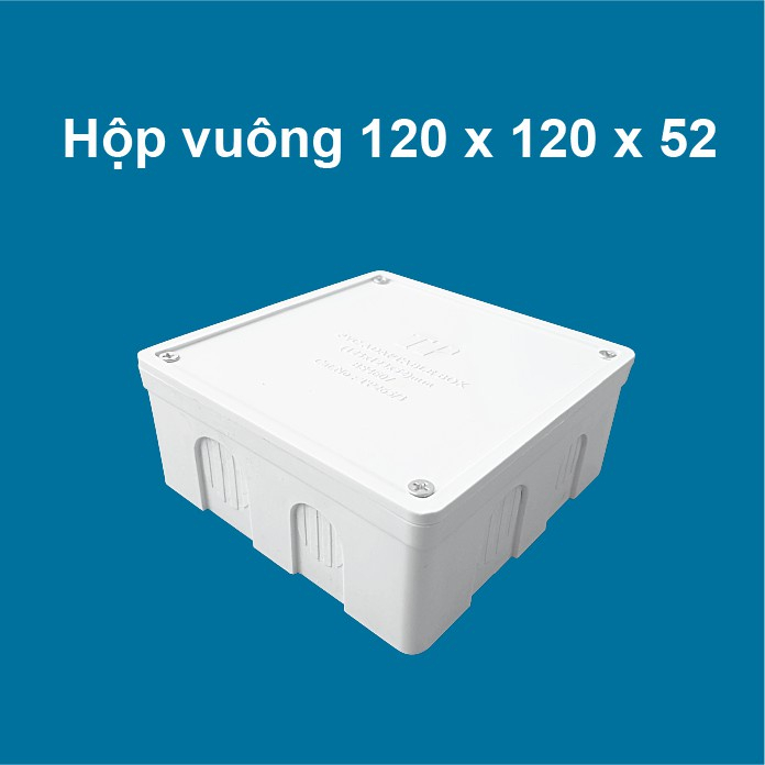 Hộp điện, hộp box điện, hộp nối ống vuông đủ size 10x10 - 12x12 - 15x15 ...