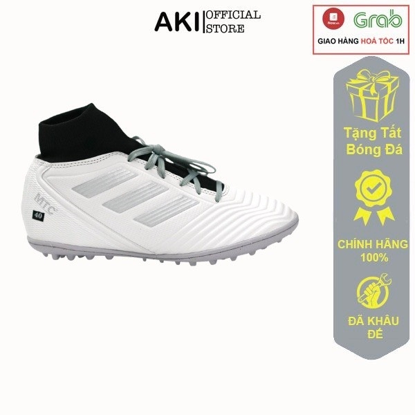 Ảnh Giày Đá Bóng Nam Cỏ Nhân Tạo Mtc 3 Sọc Nhiều Màu Cao Cổ Thể Thao Thời Trang Chính Hãng - Mt003 4