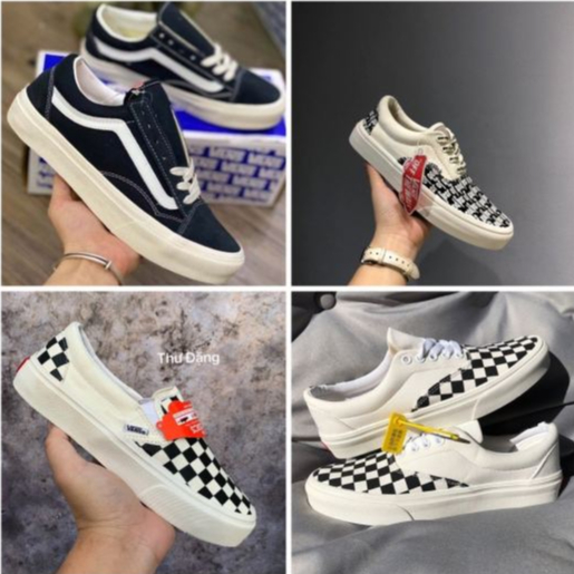 GIÀY VANS ĐEN , CARO , giày sneaker van vault dáng lười slip on ...