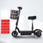 Xe điện mini E-Scooter phiên bản cao cấp dễ dàng gấp gọn, bánh xe 8 inch, động cơ mạnh mẽ sử dụng pin điện — ảnh 2