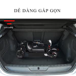Xe điện mini E-Scooter phiên bản cao cấp dễ dàng gấp gọn, bánh xe 8 inch, động cơ mạnh mẽ sử dụng pin điện — ảnh 4