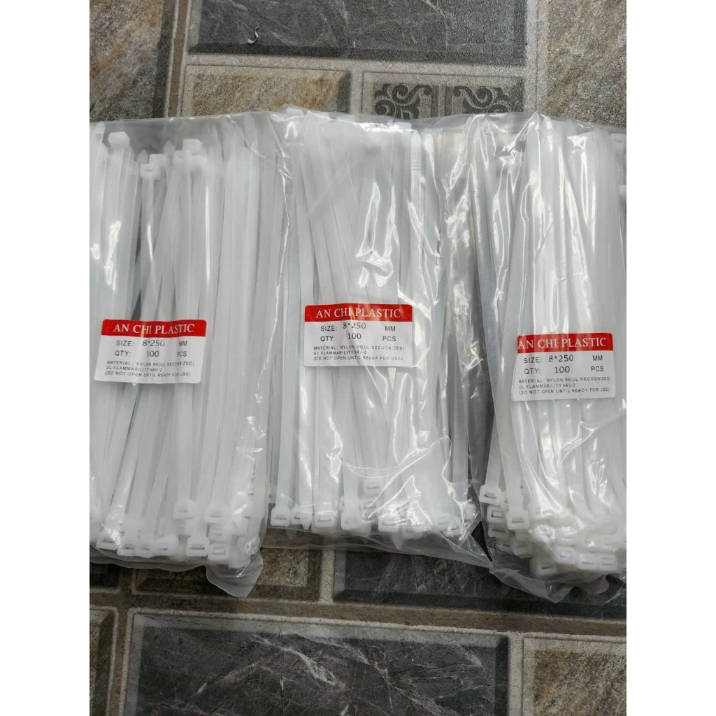 Dây thít, dây rút nhựa bản 3mm ( túi 250gr) | Shopee Việt Nam