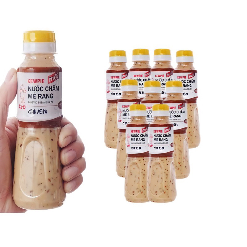 NƯỚC XỐT CHẤM MÈ RANG KEWPIE- chai 180ml | Shopee Việt Nam