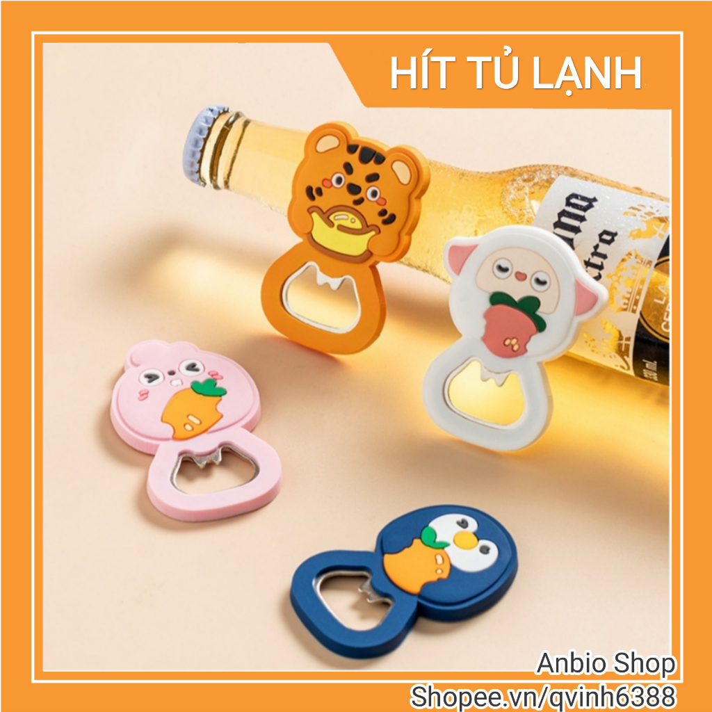 Đồ khui bia khui nước ngọt có nam châm hít tủ lạnh | Shopee Việt Nam