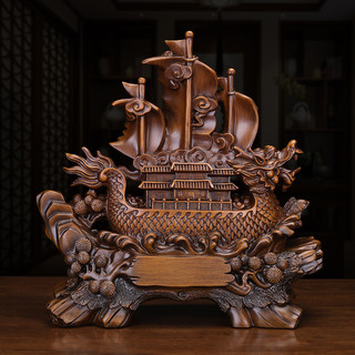 Thuyền rồng, Thuyền buồm phong thuỷ, Thuận buồm xuôi gió, Tượng phong thủy, Decor Trang trí nhà cửa, Quà tặng ý nghĩa