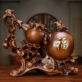 Bình hồ lô phong thuỷ, Quả bầu may mắn sức khỏe, Tượng phong thủy, Decor Trang trí nhà cửa, Quà tặng ý nghĩa - SUNNY