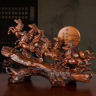 Tượng bát mã, Bát mã truy phong, Mã đáo thành công, Tượng ngựa phong thuỷ, Decor Trang trí nhà cửa, Quà tặng ý nghĩa