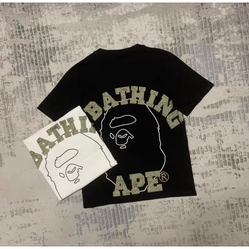 Áo Thun Bape Hot trend 2023 thun 100% cotton 2 chiều - Hàng Full tag ...