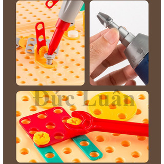 [Kho sỉ] Bộ đồ chơi valy kỹ thuật có máy khoan Happykids Shop