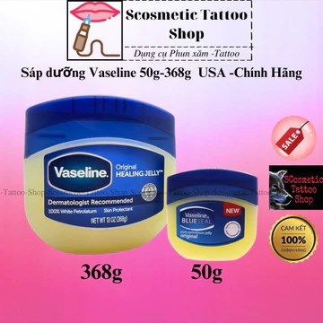 Sáp dưỡng Vaseline 49g , hũ dưỡng ẩm môi body giúp không nứt nẻ 368g USA -Chính Hãng