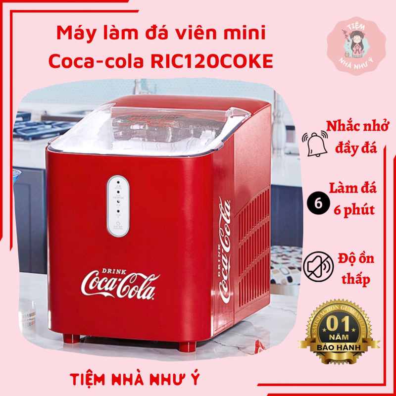 Coca-Cola Mini Ice Machine RIC120COKE