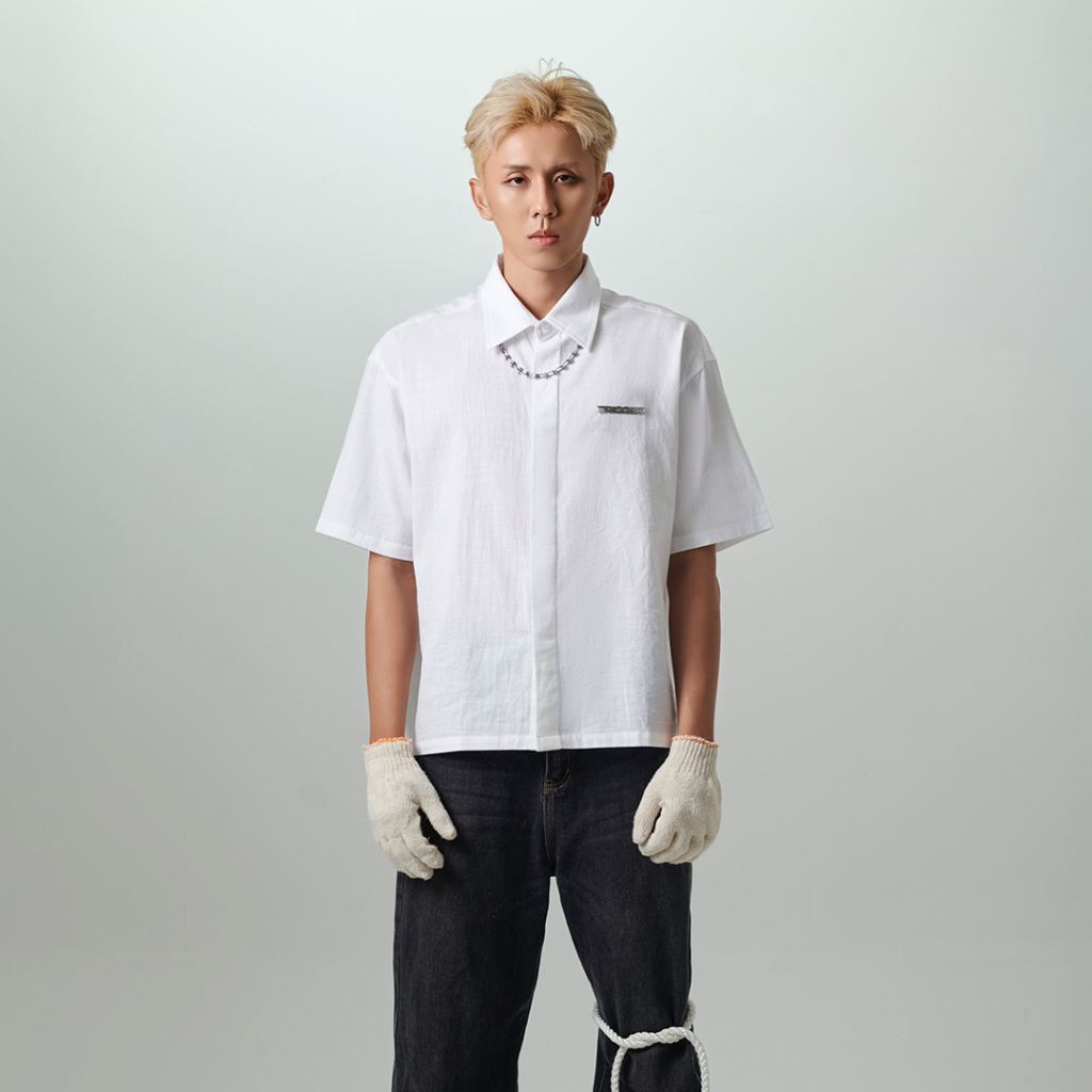 TRIGGER CLUB LINEN WHITE SHIRT | Shopee Việt Nam