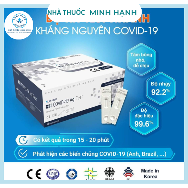 Test Nhanh Covid-19 Ag Humasis Que Test Nhanh Chính Hãng Hàn Quốc ...