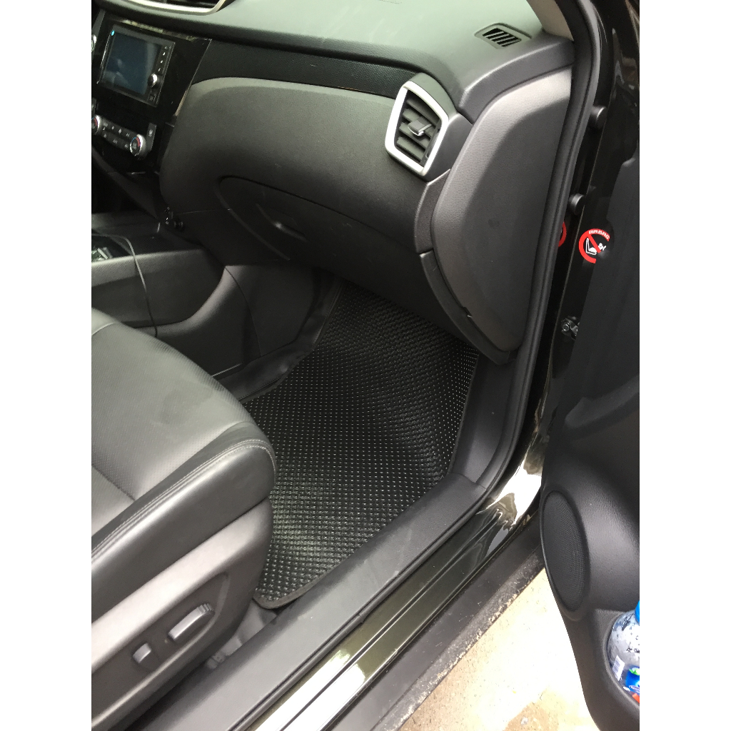 Thảm lót ô tô KATA cho xe Nissan X-trail 2 hàng ghế (2013-2020)- Khít với sàn, Chống trơn, Không mùi, Không ẩm mốc