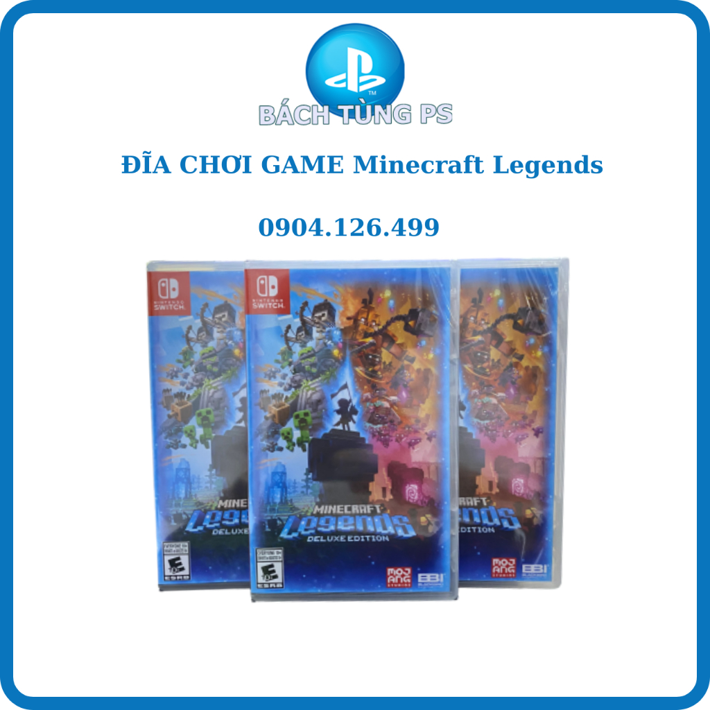 Thẻ game Minecraft Legends cho máy Nintendo Switch | Shopee Việt Nam