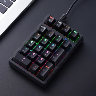 Bàn Phím Số Cơ T21(K21) Mini Nhỏ Gọn 21 Phím Công Tắc RGB Có Dây USB Cắm | EZPC
290.000
₫
-17%
4.9
Đã bán 288
Hà Nội